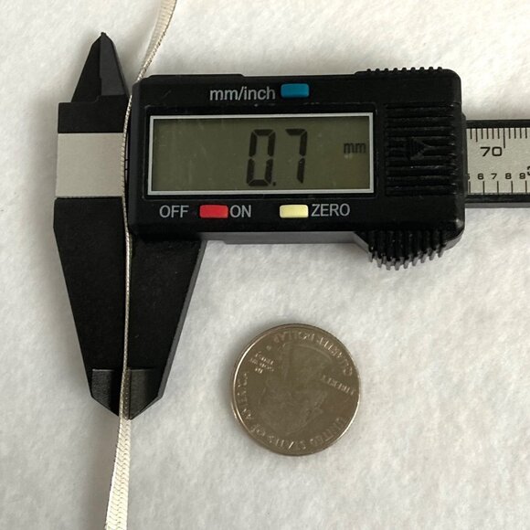 Sterling Silver 925 TJC 5MM Polished Flat Herringbone Chain Necklace 18" 14g - Picture 15 of 16